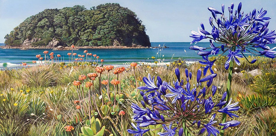 Agapanthus and Motuotau