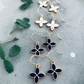 Ana Four Flower Earrings
