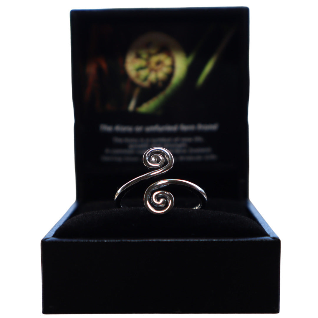 Double Koru Ring
