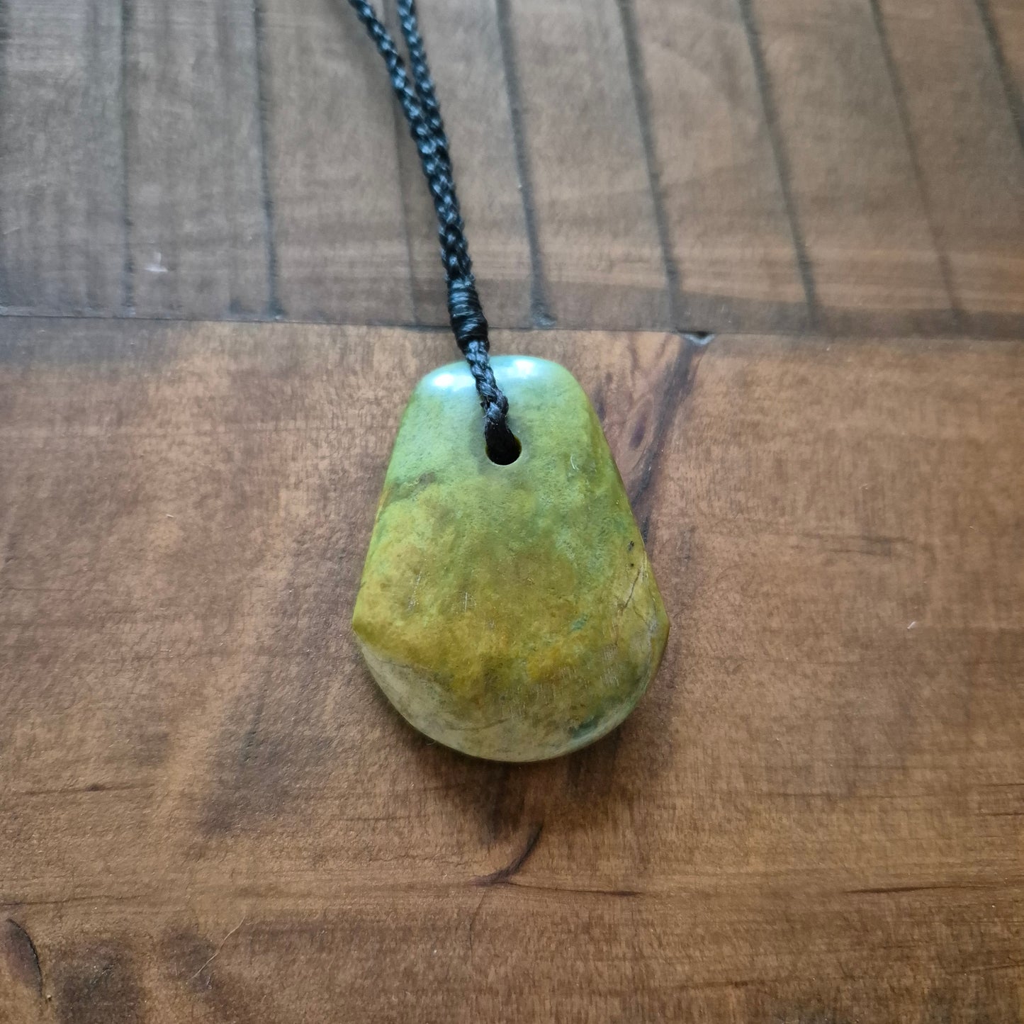 Pounamu Roimata (Drop) - Flower Jade