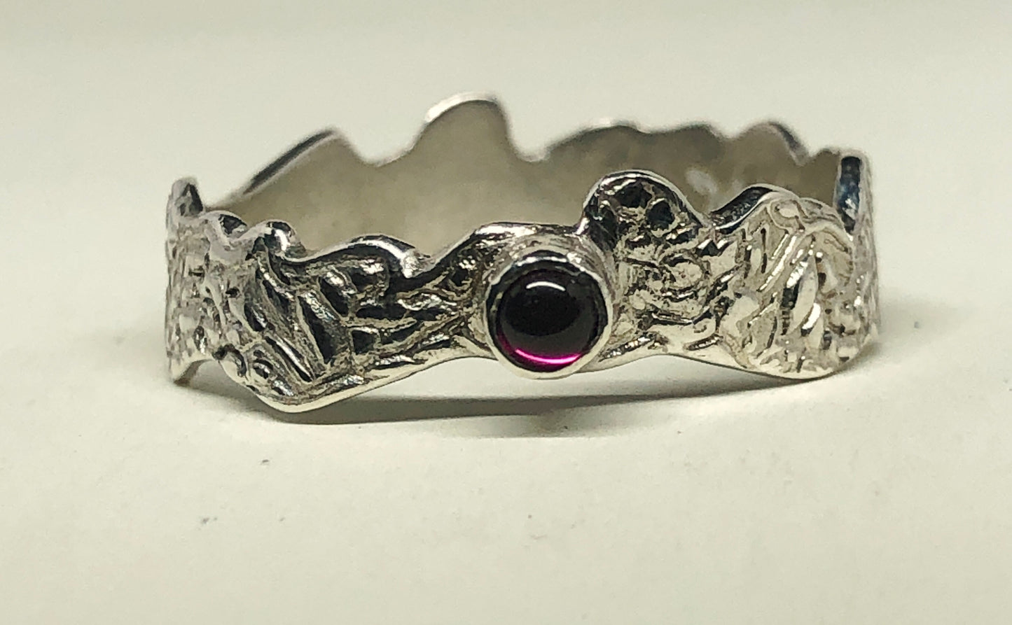 Anthill Garnet Cabochon Ring