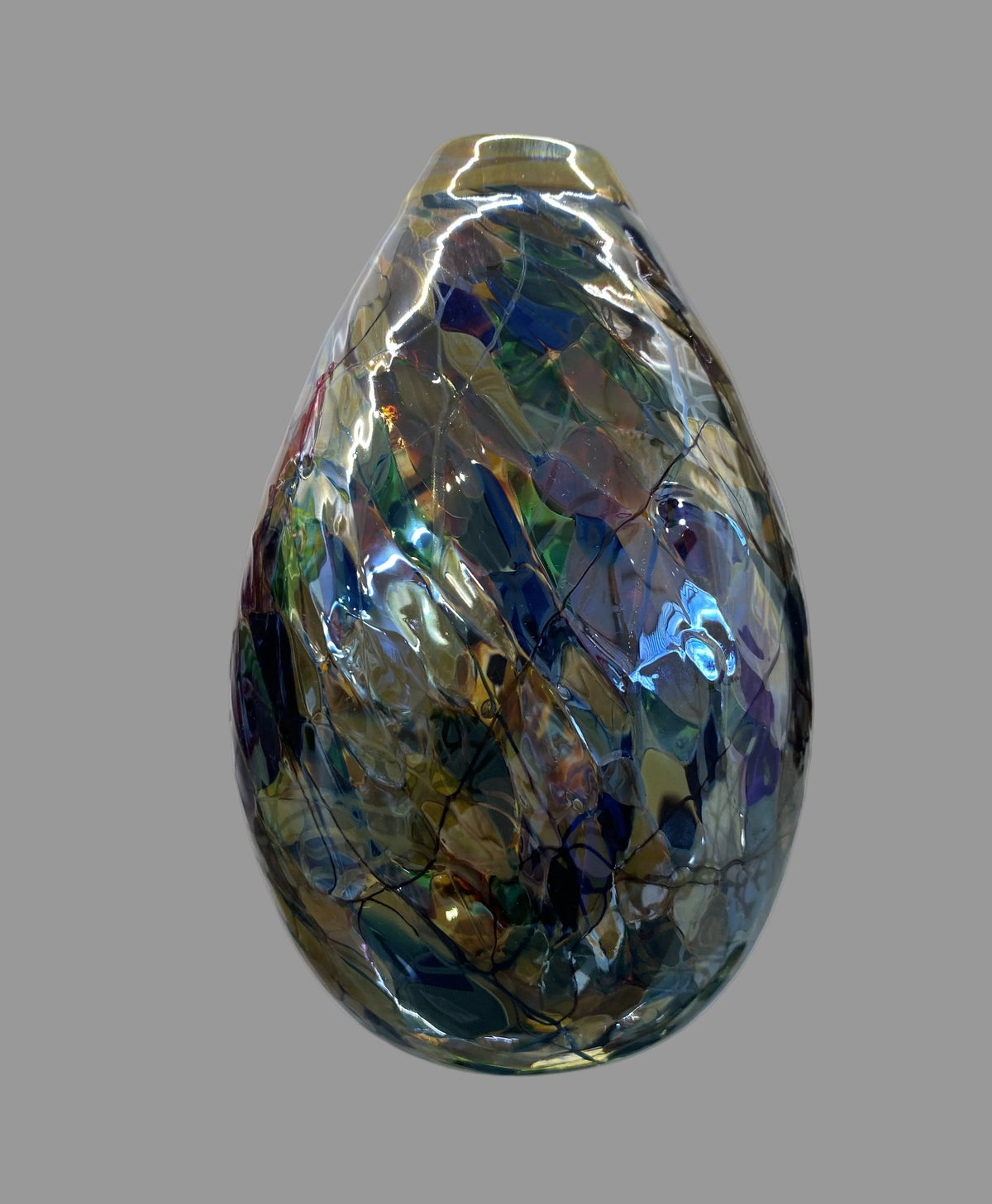 Teardrop Vase - Camo Lustre