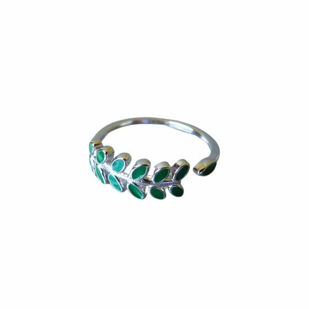 Kowhai Leaf Ring