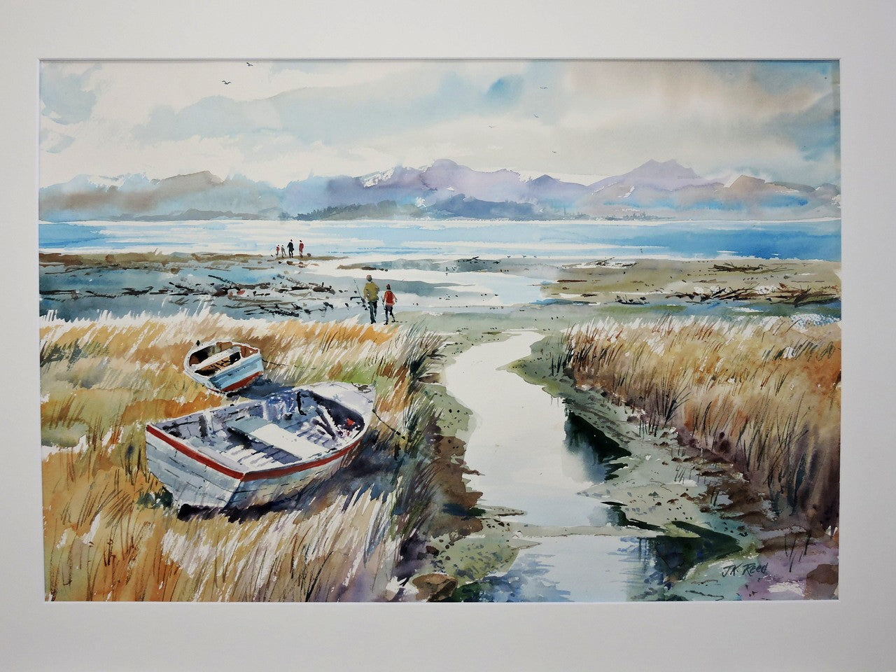 Low Tide, Lake Grassmere