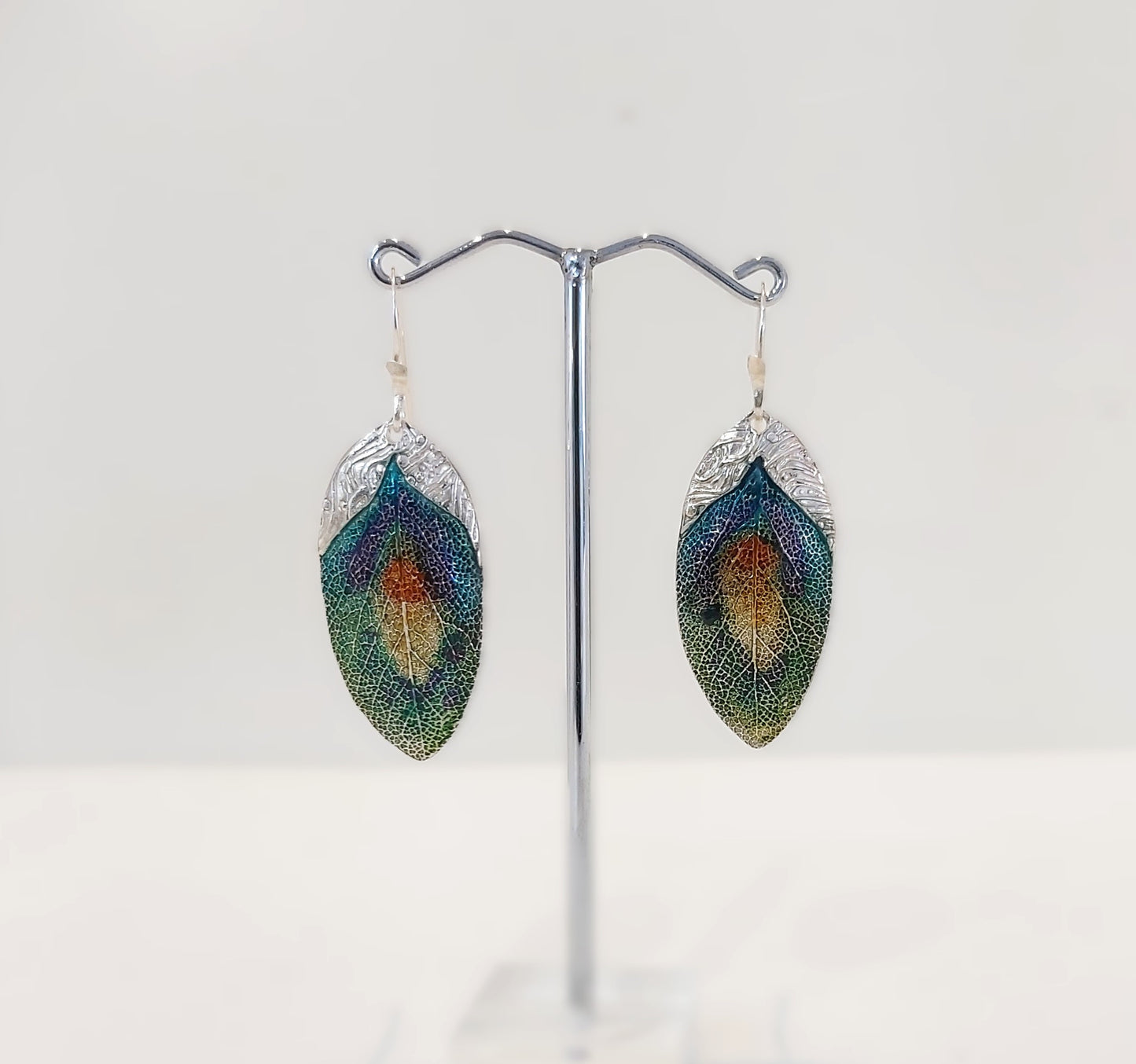 Peacock Earrings