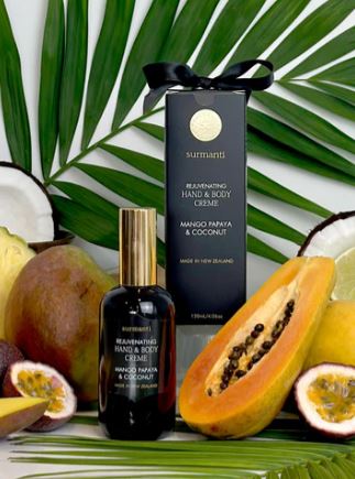 Hand and Body Cream - Mango, Papaya and Coconut