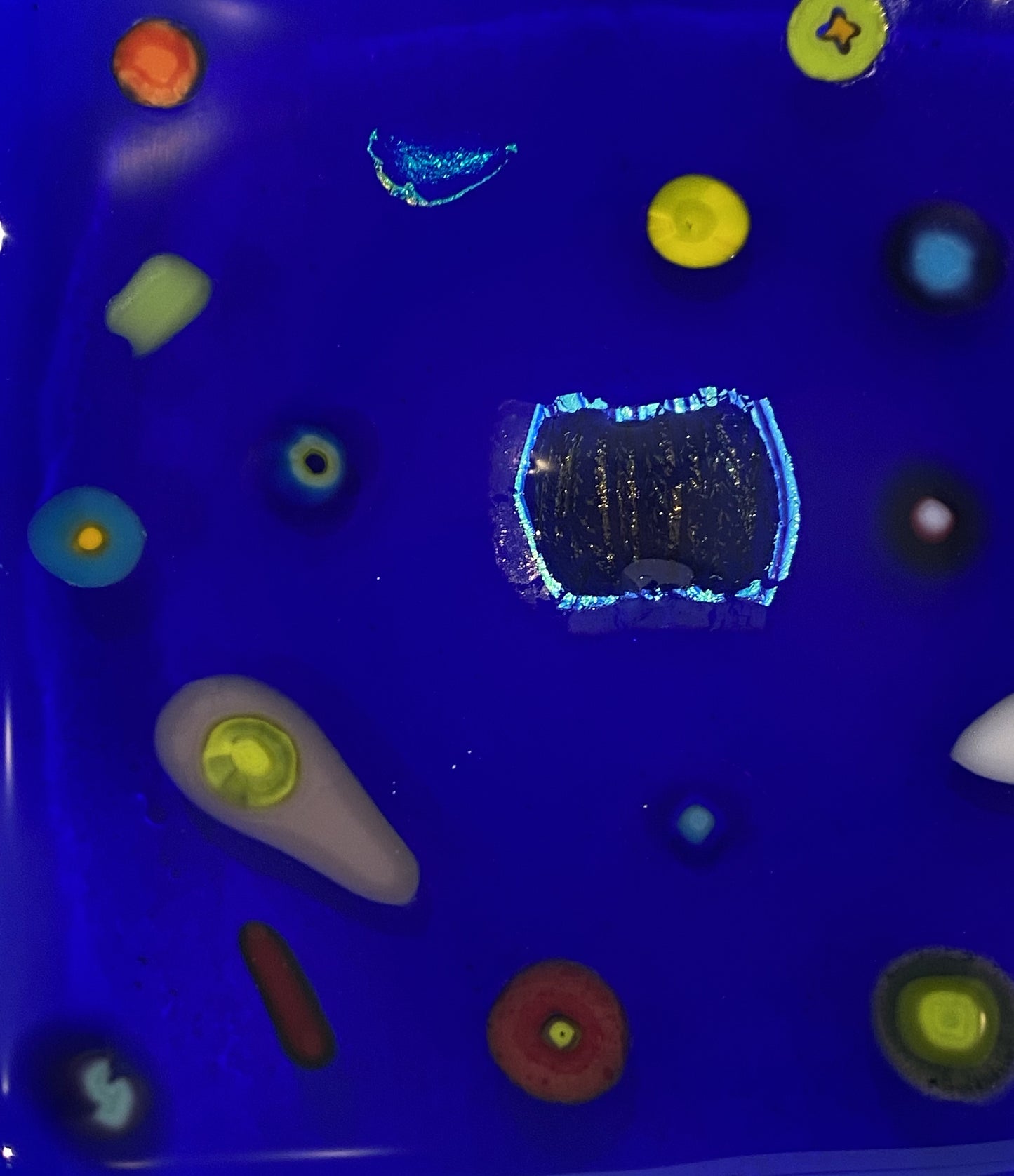 Small Cobalt Platter