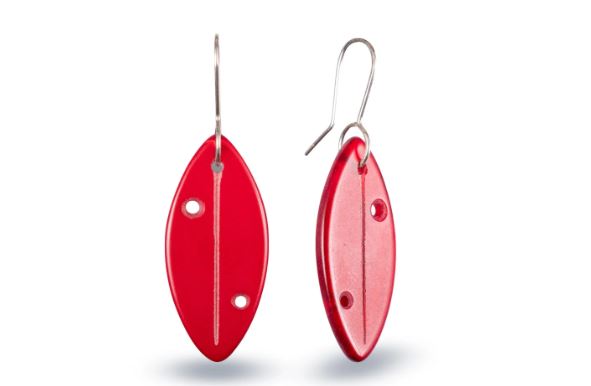 Pohutukawa Leaf Earrings