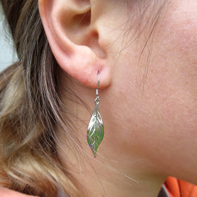 Pohutukawa Leaves Earrings