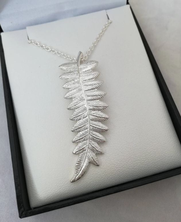 Silver Fern Pendant