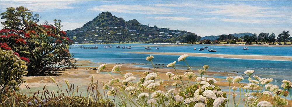 Spring in Tairua - Framed