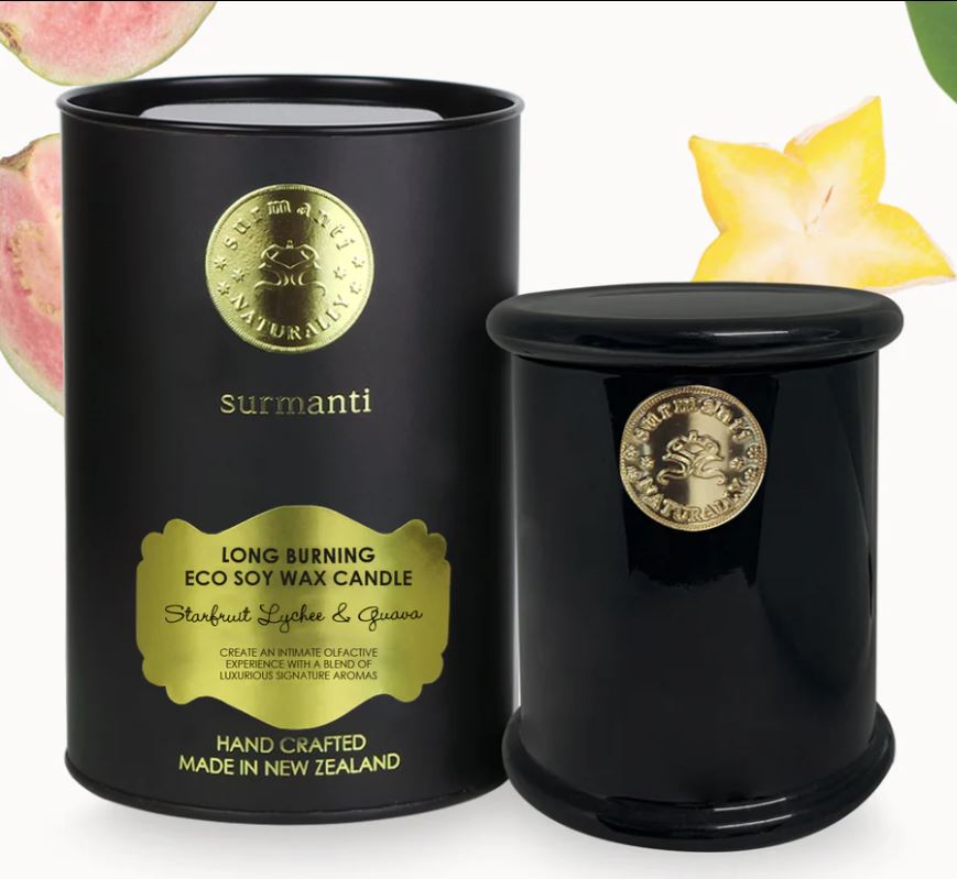 Starfruit Lychee & Guava Soy Candle