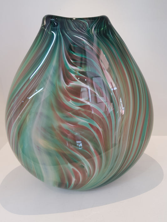 Kereru Feather Vase / Flat