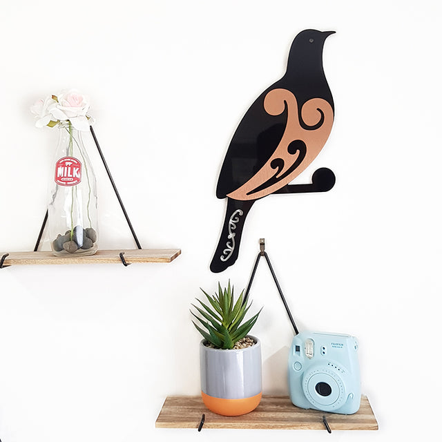 2 Tone Birds Wall Art - Small