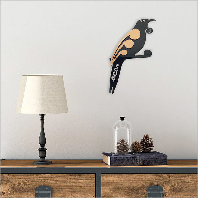 2 Tone Birds Wall Art - Small