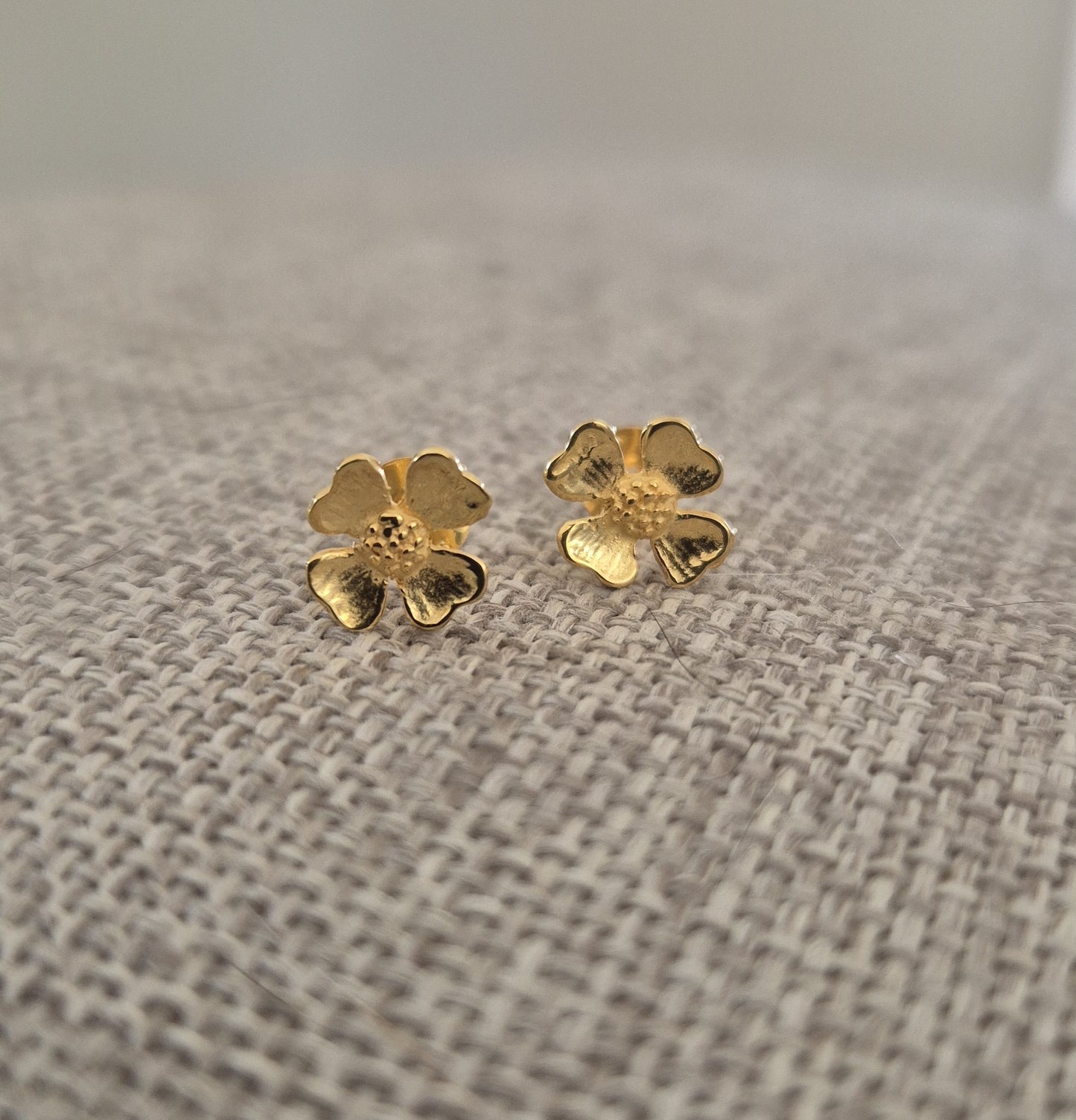 Blossom Studs - Gold Plated