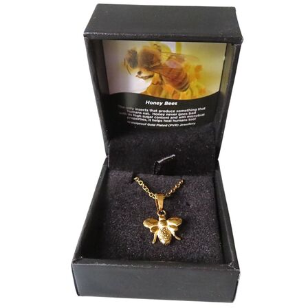 Bee Pendant - Gold Plated