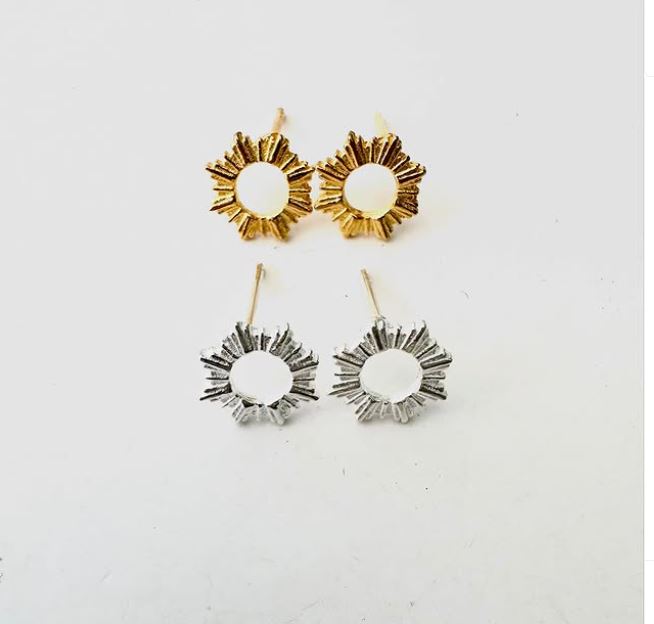 Halo Stud Earrings