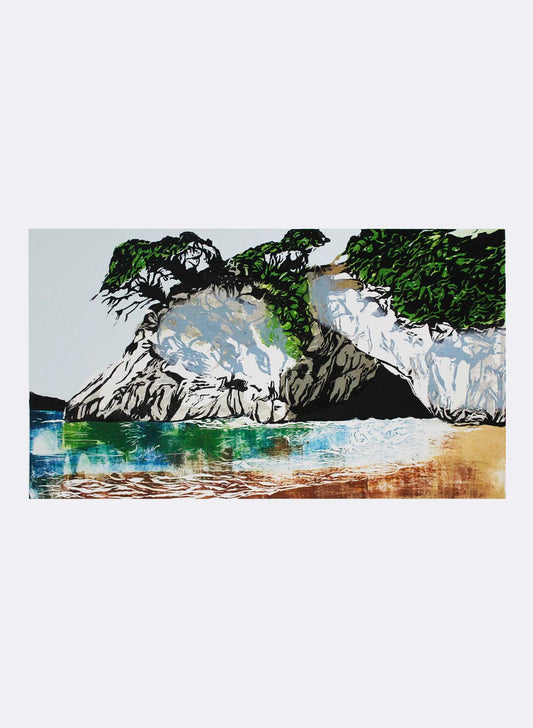 Cathedral Cove - Unframed