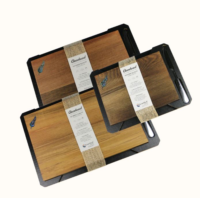Cheese Board With Knife - Medium Size