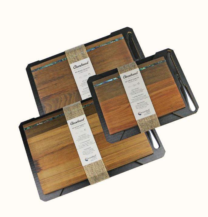 Cheese Board With Knife - Medium Size