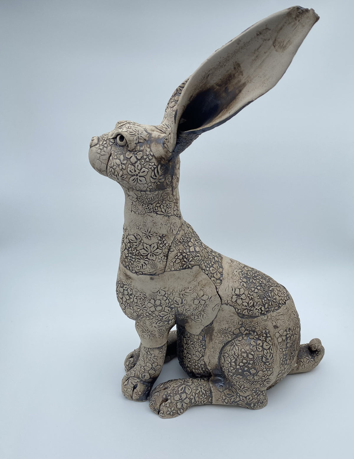 Hare - Flowers Pattern
