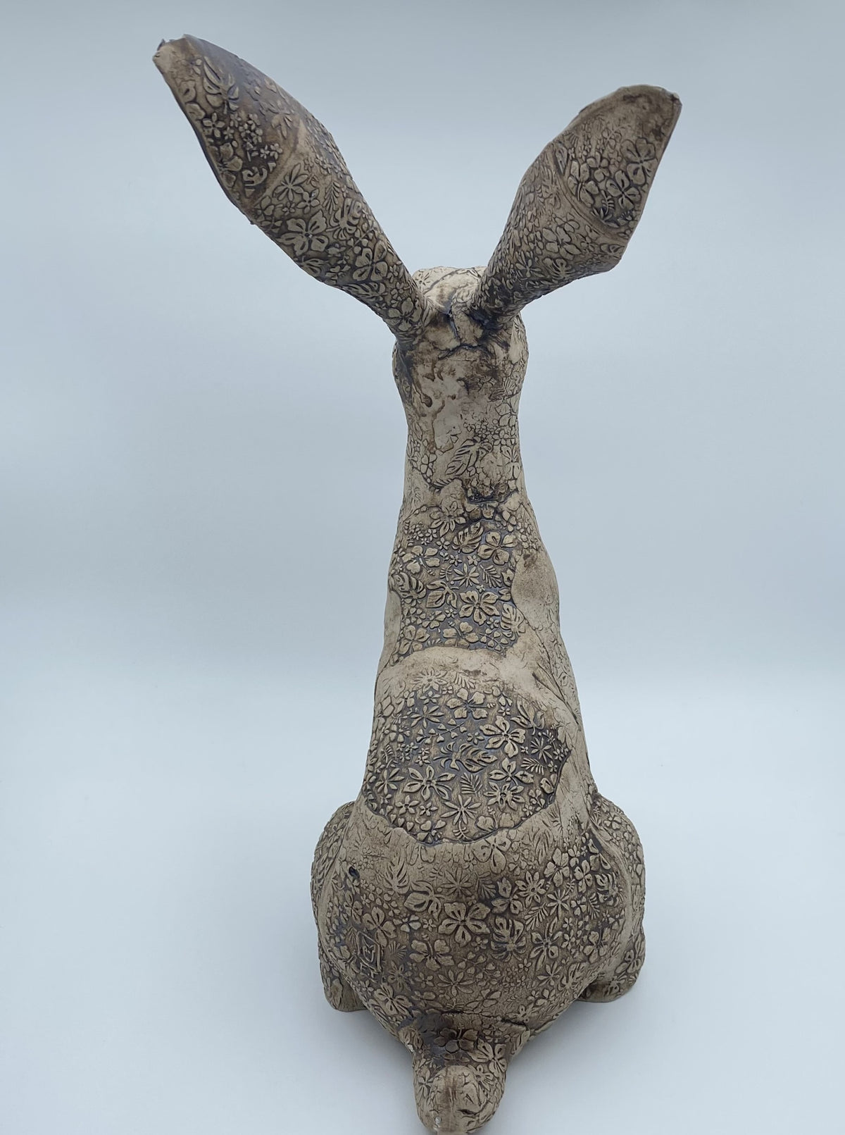 Hare - Flowers Pattern