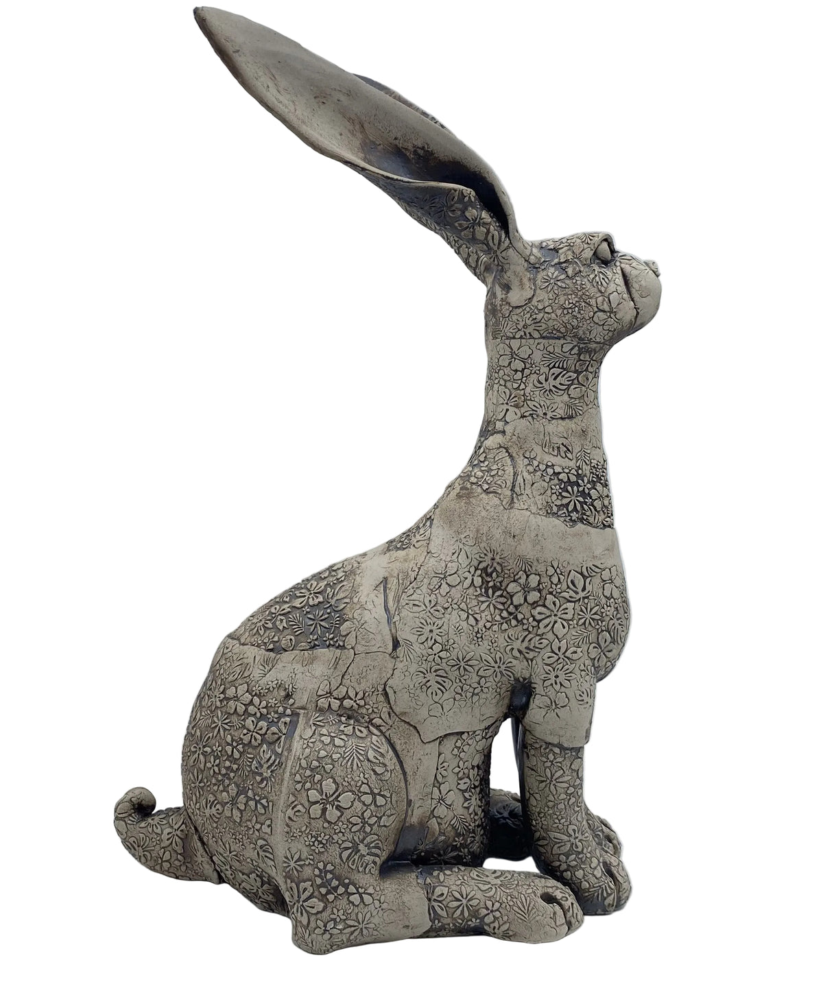 Hare - Flowers Pattern
