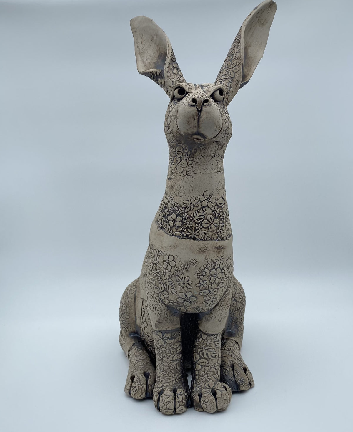 Hare - Flowers Pattern