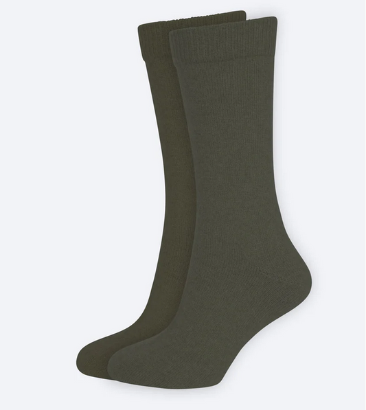 Plain Socks - Possum Merino