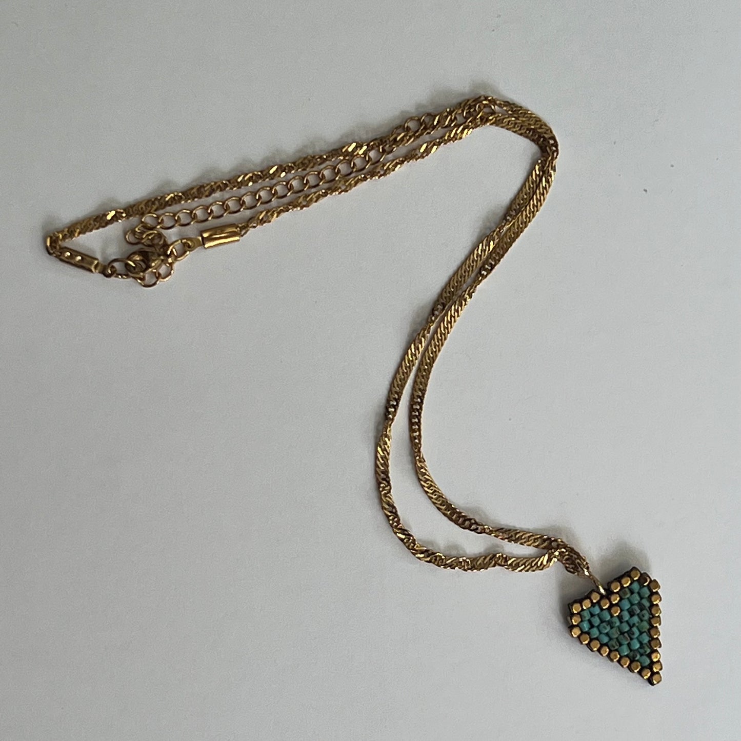 Hematite Heart Pendant