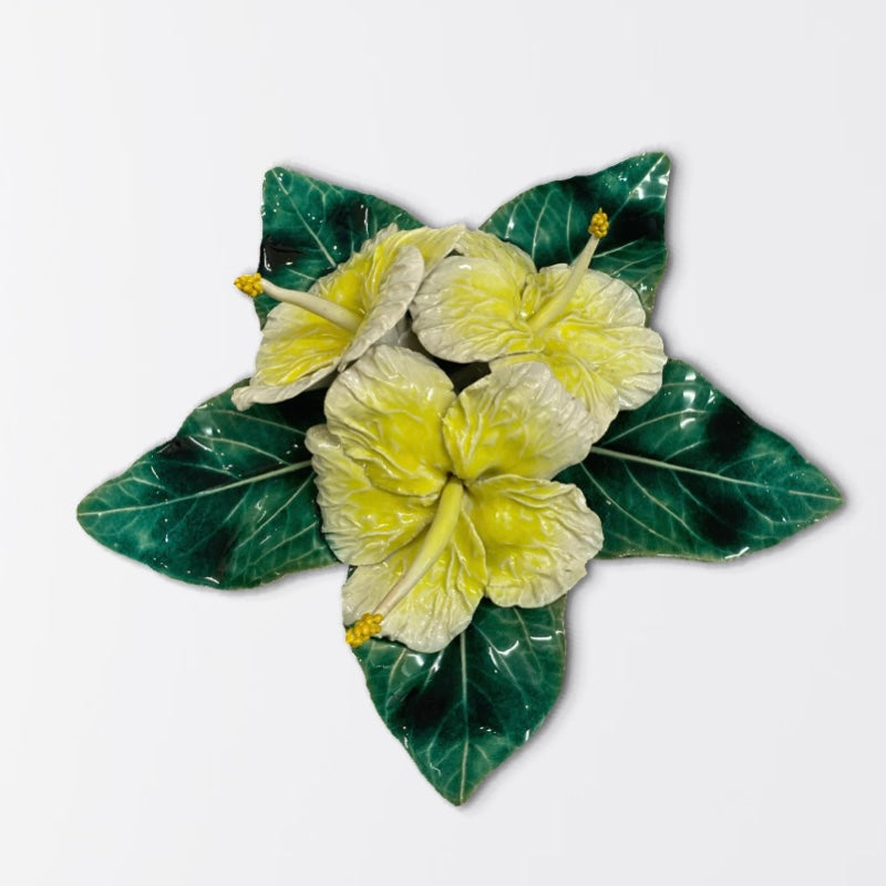 Hibiscus Wall Hanging