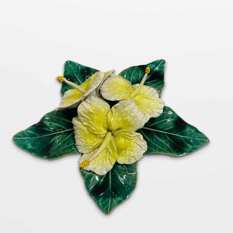 Hibiscus Wall Hanging