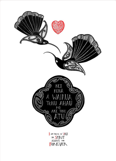 I am There by You in Spirit - Huia Wairua