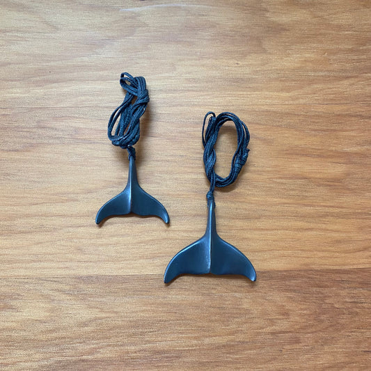 Whale Tail Pendant - Small