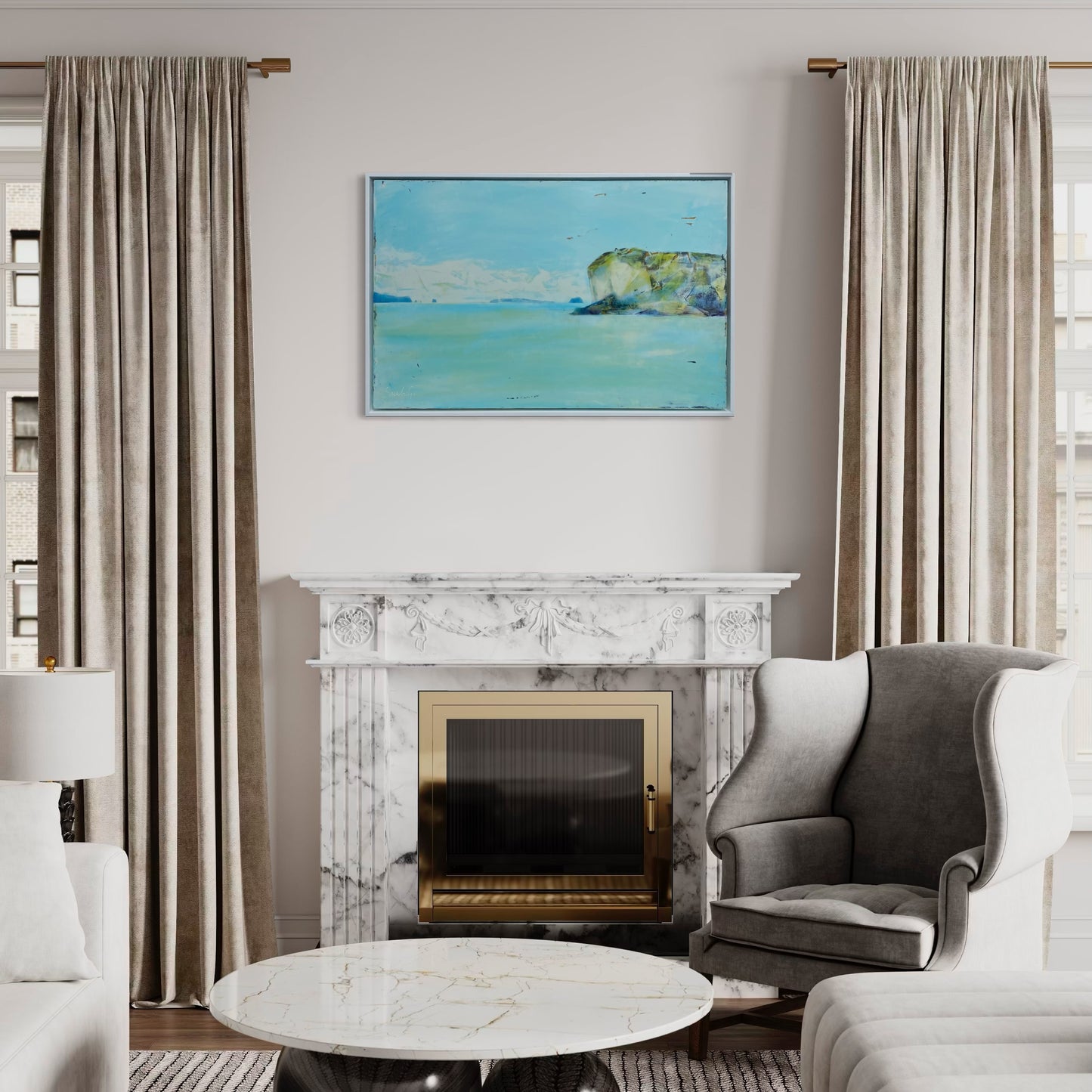 Passing Columus Clouds