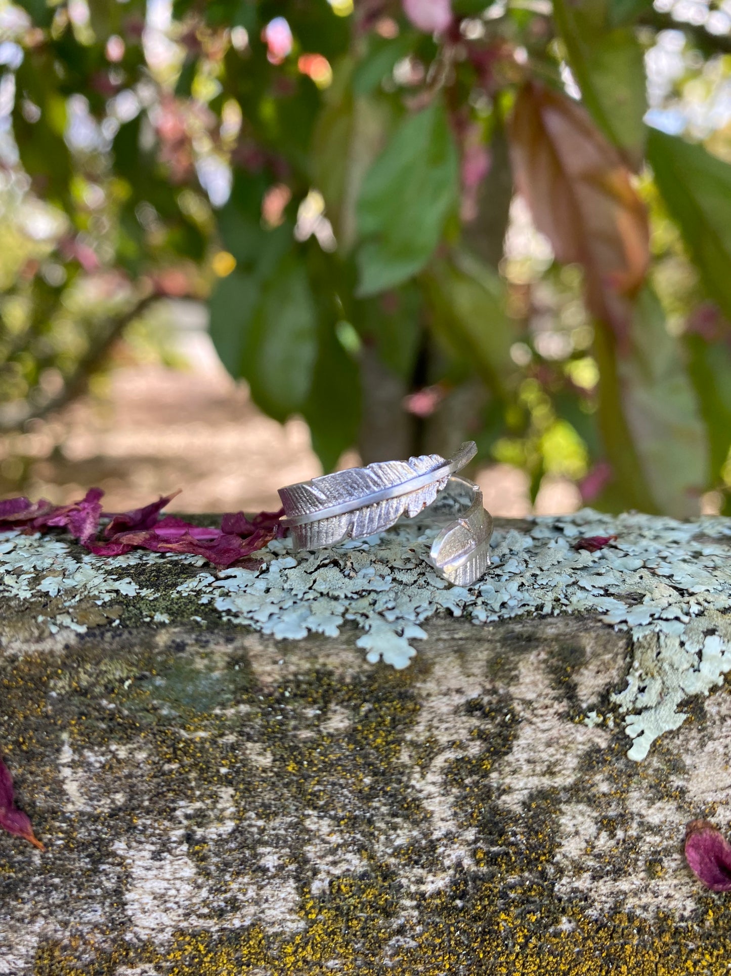 Huia Feather Ring - Adjustable