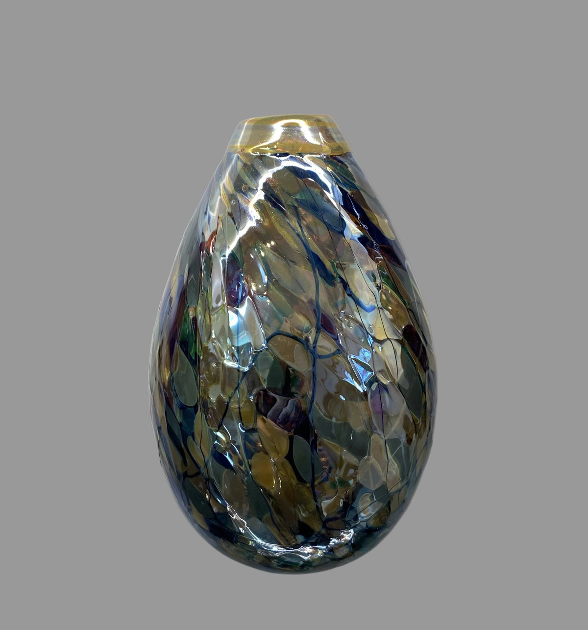 Teardrop Vase - Camo Lustre