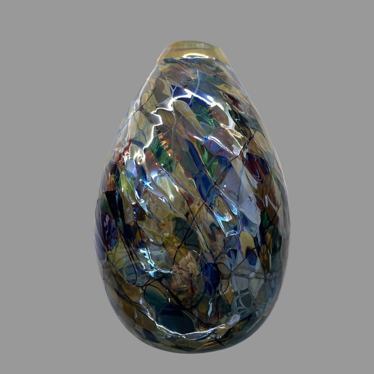 Teardrop Vase - Camo Lustre
