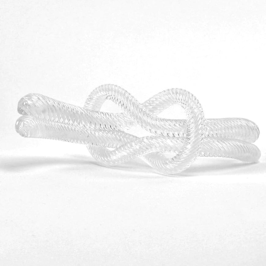 Love Knots - Glass Sculpture
