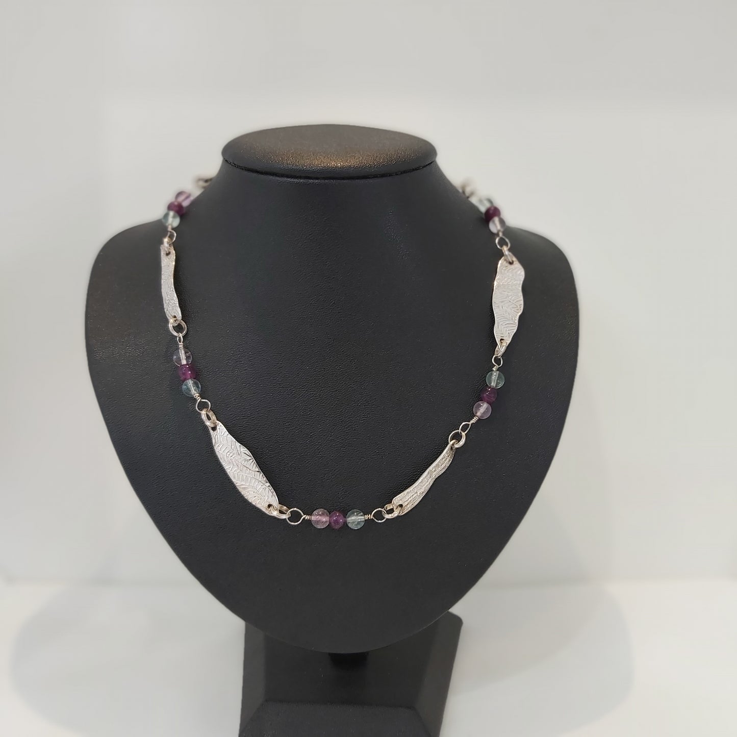 Fluorite Beaded Necklace