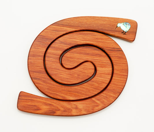 Mini 2 in 1 Tablemat Rimu - Paua Kiwi