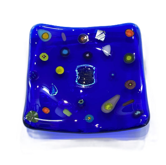 Small Cobalt Platter