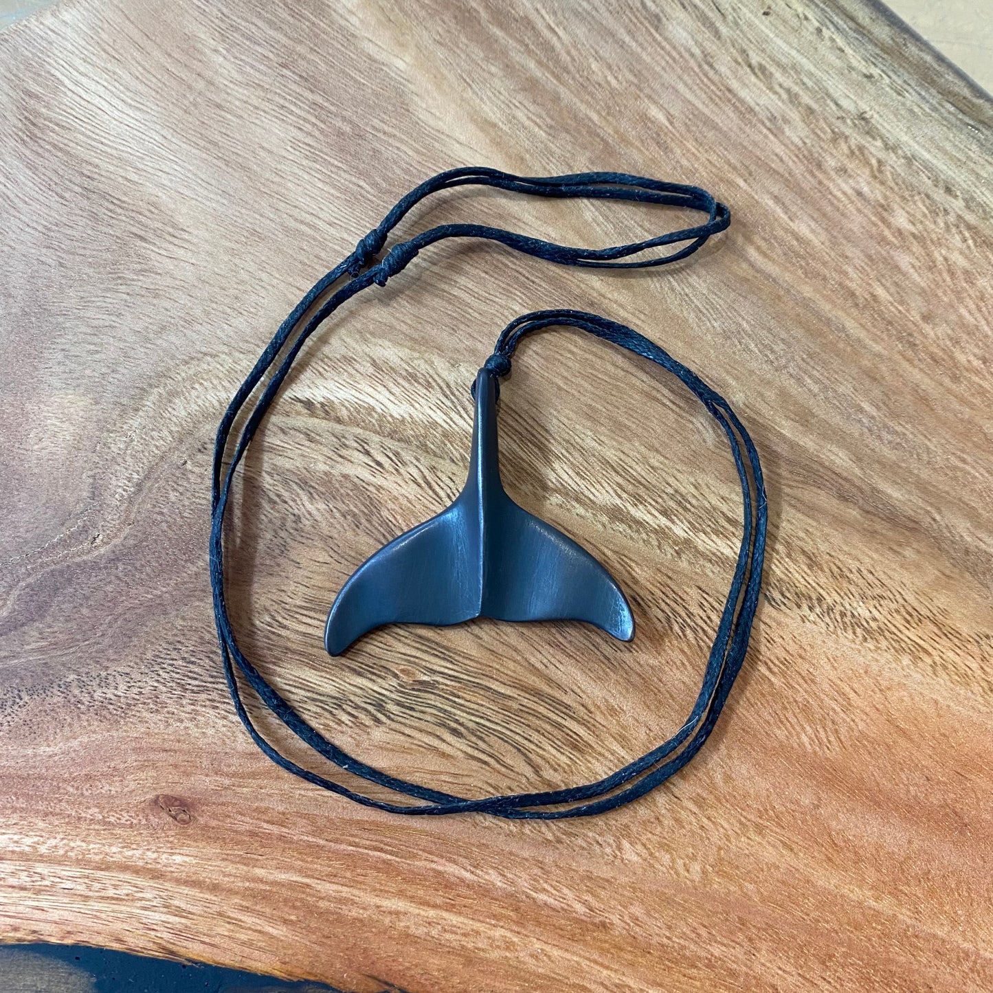Whale Tail Pendant - Large