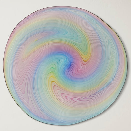 Rainbow Platter I