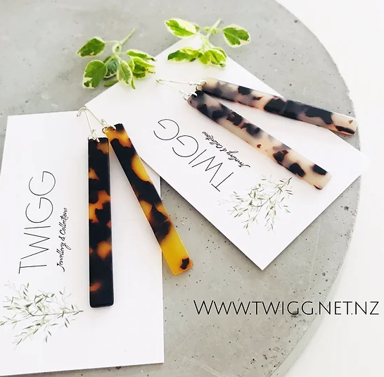 Rod Acrylic Earrings