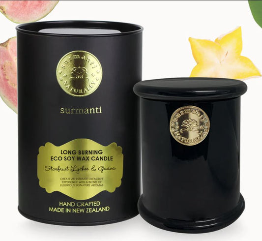 Starfruit Lychee & Guava Soy Candle