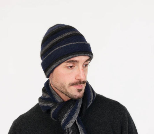 Striped Beanie
