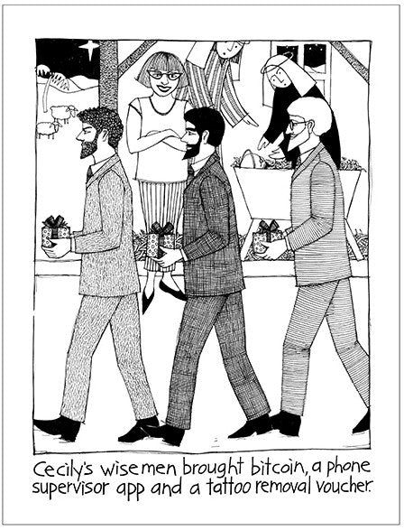 Three Wise Men - Tea Towel